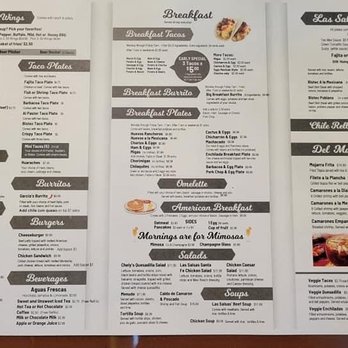 Las salsas - Menu - Mexican Near Me - Manor, Texas