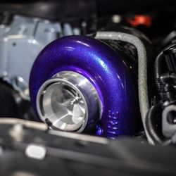 The Shop Auto Styling - Purple Turbo Powder Coat