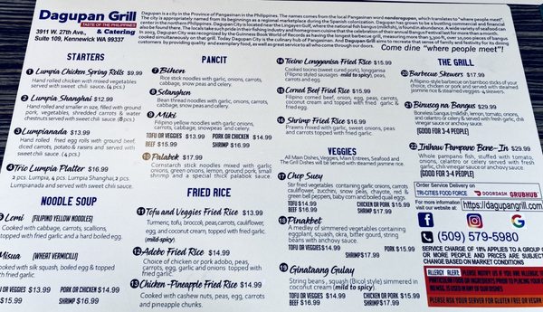 Menu photo 3 Dagupan Grill Kennewick, WA