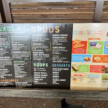 McAlister's Deli - Menu April 2024 - Salad Near Me - Council Bluffs, Iowa McAlister's Deli - Menu April 2024 - Salad Near Me - Council Bluffs, Iowa