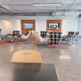 Big space to drink coffee and mingle