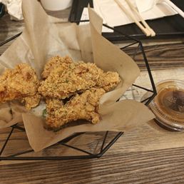 Dry, greasy, gross chicken Dry, greasy, gross chicken