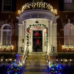Crystal View Window & Holiday Lighting - The combination of multi color with warm white