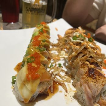 Sushi R91 - Mango Tango Salmon Tataki Roll - Japanese Near Me - Riverside, California Sushi R91 - Mango Tango Salmon Tataki Roll - Japanese Near Me - Riverside, California