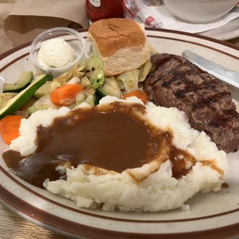 Dublin Skillet Restaurant - NY steak with mashed potatoes - Breakfast & Brunch Near Me - Dublin, California Dublin Skillet Restaurant - NY steak with mashed potatoes - Breakfast & Brunch Near Me - Dublin, California