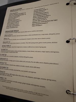Menu photo 3 Aburi Sushi Houston, TX