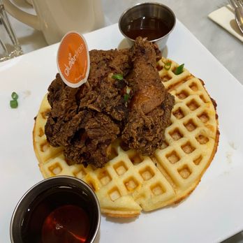 Friedman's - Fried Chicken & Cheddar Waffle - Breakfast & Brunch Near Me - New York, New York Friedman's - Fried Chicken & Cheddar Waffle - Breakfast & Brunch Near Me - New York, New York