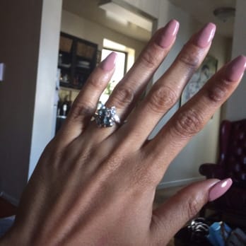 Local Honey - Acrylic ballerina shape nails with Essie nail polish. - Nail Salons Near Me - Brooklyn, New York Local Honey - Acrylic ballerina shape nails with Essie nail polish. - Nail Salons Near Me - Brooklyn, New York