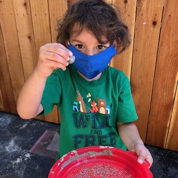 Devonshire Preschool & Infant Center - Sifting for gold nuggets during Pioneer Week. - Child Care & Day Care Near Me - Chatsworth, California Devonshire Preschool & Infant Center - Sifting for gold nuggets during Pioneer Week. - Child Care & Day Care Near Me - Chatsworth, California