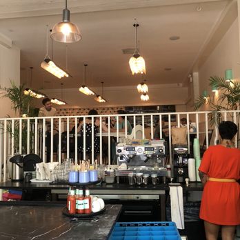 Egg Shop - Inside view from the bar - Breakfast & Brunch Near Me - Brooklyn, New York