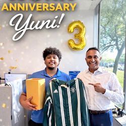 Ron Mathai - State Farm Insurance Agent - Happy Work Anniversary, Yuni!