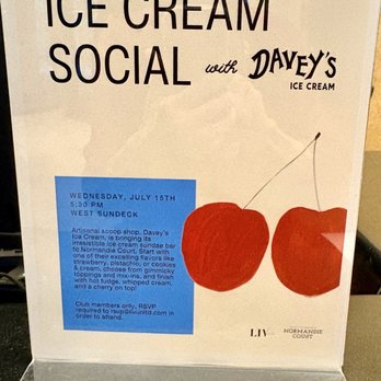 Davey's Ice Cream - Patio Ice Cream Party was moved indoors today. 07/15/26 - Desserts Near Me - Brooklyn, New York Davey's Ice Cream - Patio Ice Cream Party was moved indoors today. 07/15/26 - Desserts Near Me - Brooklyn, New York