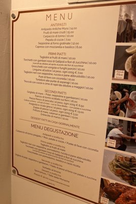 Menu photo 2 Antiche Mura Polignano A Mare, BA
