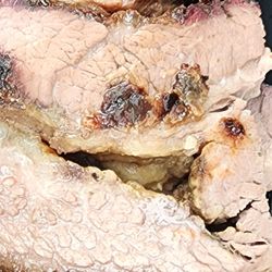 Moist and juicy brisket!