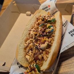 Kyoto Heat with meatless sausage Kyoto Heat with meatless sausage