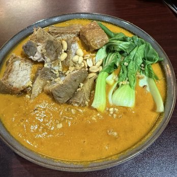 Sushi World by Oishii - Kare-Kare with crispy lechon belly - Ramen Near Me - Burlington, North Carolina