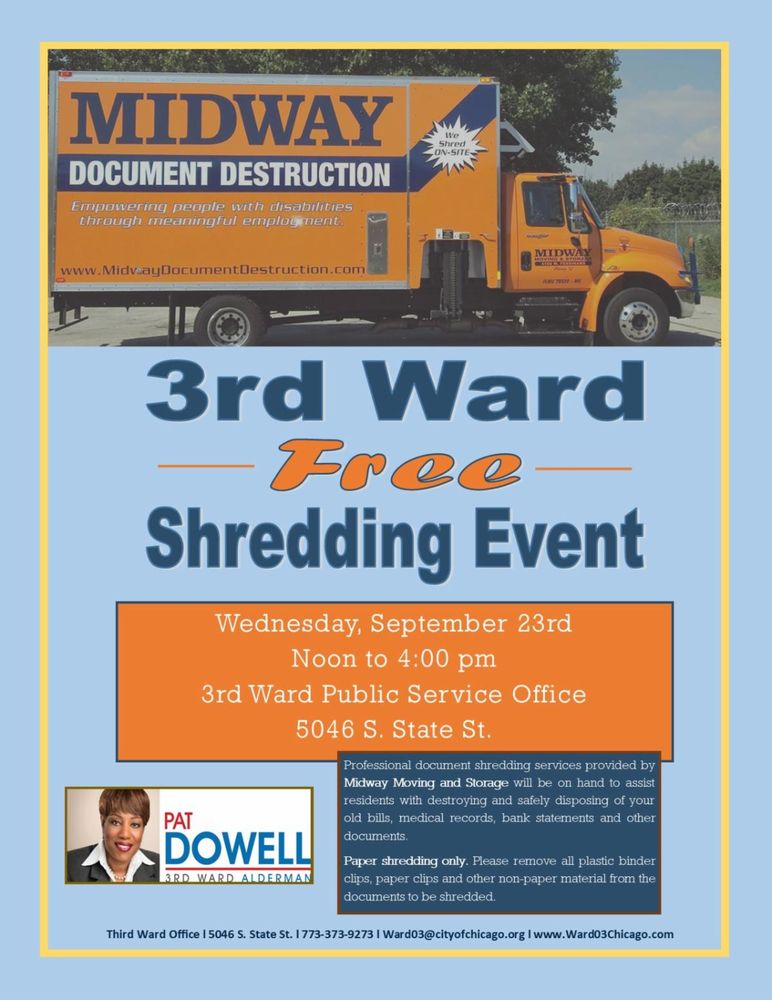THIRD WARD ALDERMANIC DEMOCRATIC OFFICE 5046 S State St, Chicago