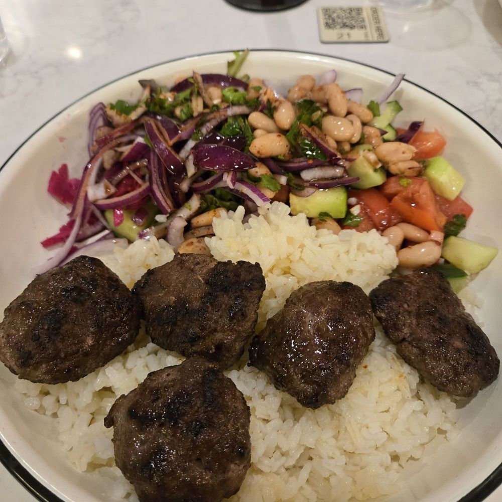 Turquaz - Kofte rice bowl was incredible!  The meat is so flavorful! - Turkish Near Me - San Francisco, California