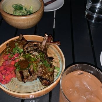 Little Donkey - LAMB CHAAT MASALA Izakaya Cucumbers Ode to Pablo - Tapas/Small Plates Near Me - Cambridge, Massachusetts
