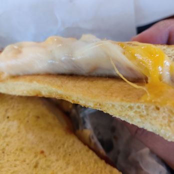 Curbin' Cuisine - Non melty grilled cheese... yuk - American Near Me - Ankeny, Iowa