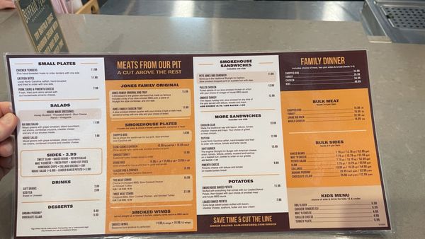 Menu photo 6 Sam Jones BBQ Raleigh, NC