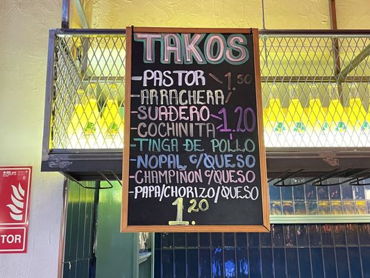 Menu photo 7 Takos al Pastor Madrid, M Menu photo 7 Takos al Pastor Madrid, M
