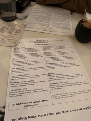 Menu photo 2 Cafe La Maude Philadelphia, PA
