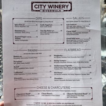 City Winery Chicago Riverwalk - menu - Wine Bars Near Me - Chicago, Illinois City Winery Chicago Riverwalk - menu - Wine Bars Near Me - Chicago, Illinois