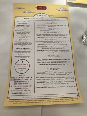 Menu photo 7 Sardine Madison, WI