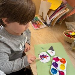 Dreamland Art and Play - Painting exploration