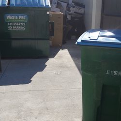 Tropical Isles Management - No really needed....took 3 months to get another dumpster. No signage as to what trash goes where. This dumpster arrived put ON TRASH