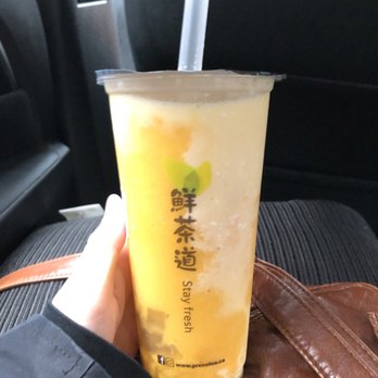 Presotea - Mango & coconut slush with aloe vera - Bubble Tea Near Me - Montreal, Quebec Presotea - Mango & coconut slush with aloe vera - Bubble Tea Near Me - Montreal, Quebec