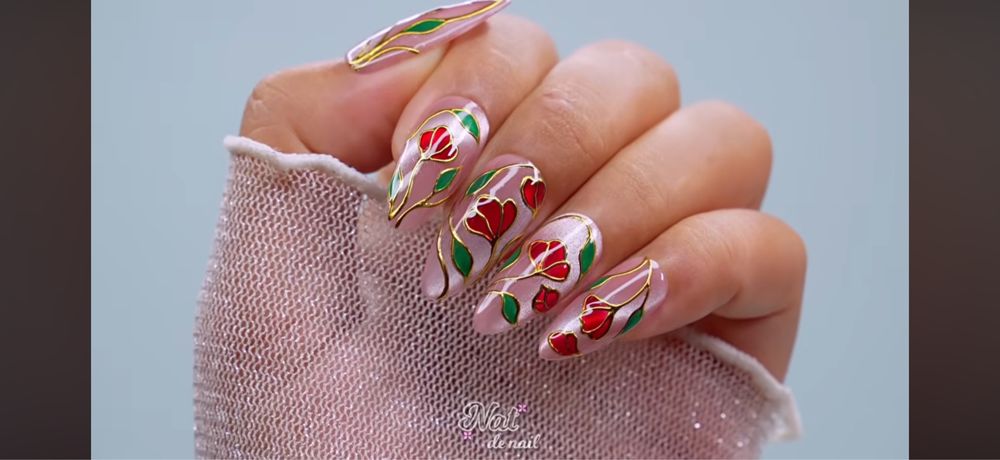 K&D Nails Salon Logo