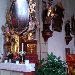 Markt& Pfarrkirche "Maria Himmelfahrt" - Seitenaltar.