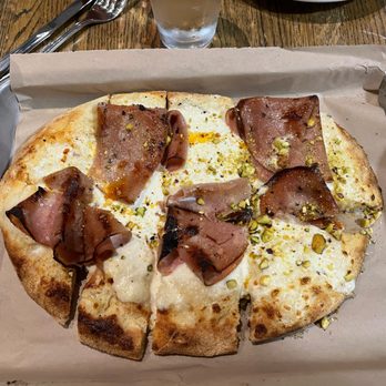 West End - Mortadella and Pistachio Flatbread - Gastropubs Near Me - Santa Cruz, California West End - Mortadella and Pistachio Flatbread - Gastropubs Near Me - Santa Cruz, California