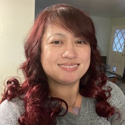 Love the hair color piece .