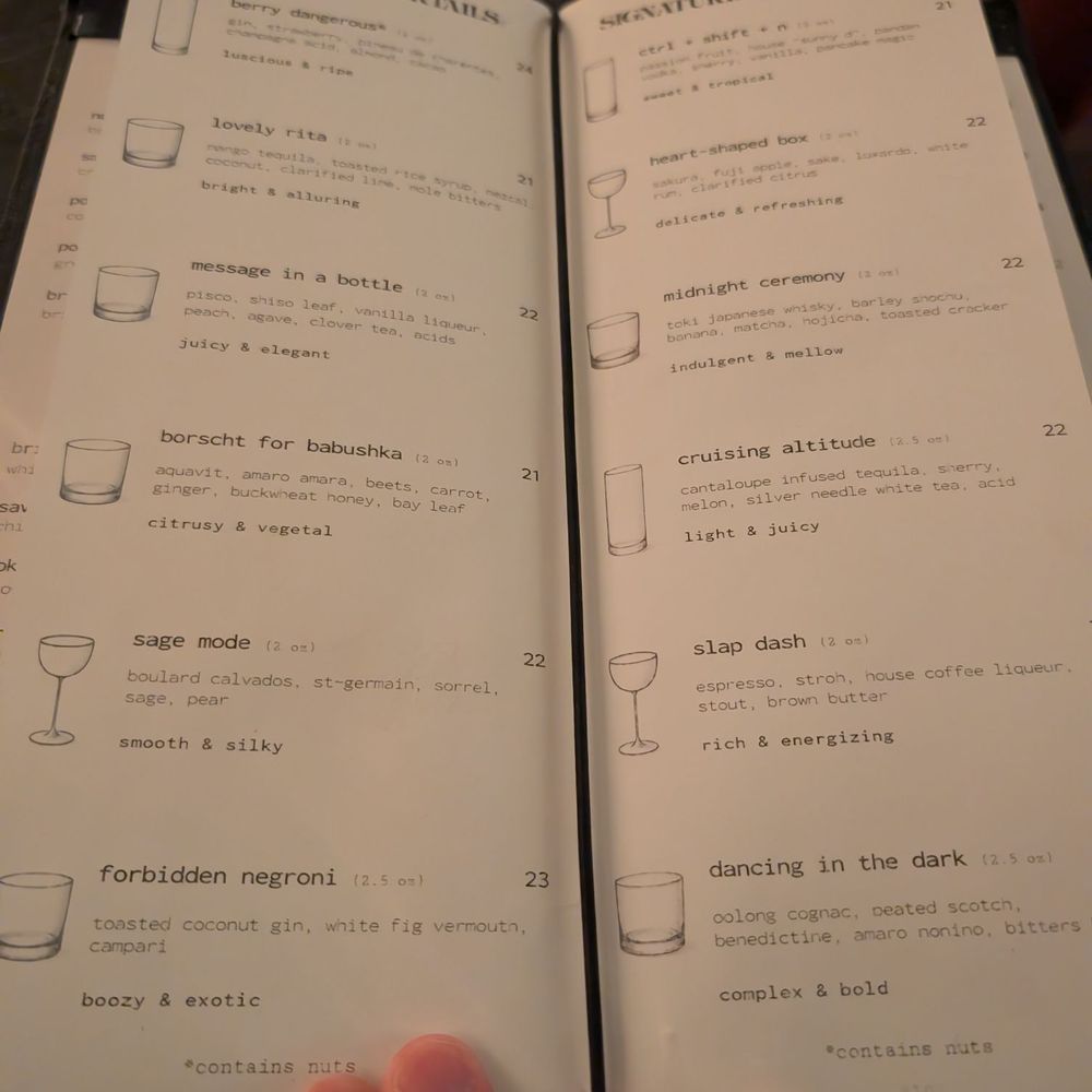 Bar Banane - Menu - Cocktail Bars Near Me - Toronto, Ontario