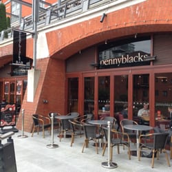 Penny Blacks - The outside seating are on the gorgeous mailbox canal side