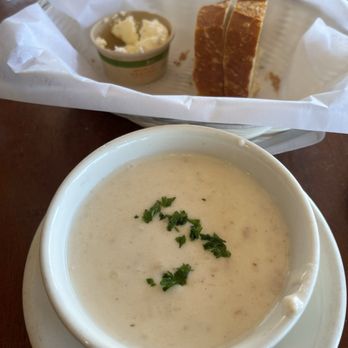 Miramar Beach Restaurant - Cup of clam chowder - Seafood Near Me - Half Moon Bay, California Miramar Beach Restaurant - Cup of clam chowder - Seafood Near Me - Half Moon Bay, California