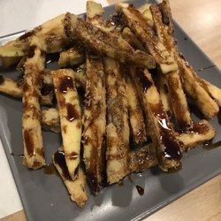 La Manuela - Fried eggplant with cane honey
