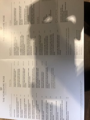 Menu photo 3 Yorkshire Rose Bracknell, BRC