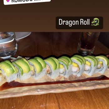 Komodo Miami - Dragon roll - Asian Fusion Near Me - Miami, Florida Komodo Miami - Dragon roll - Asian Fusion Near Me - Miami, Florida