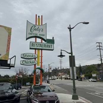 Cindy's Eagle Rock Restaurant - Signage - Breakfast & Brunch Near Me - Los Angeles, California