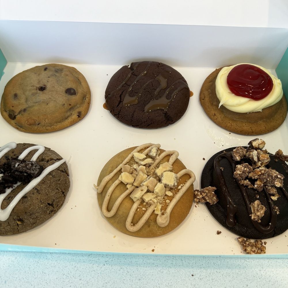 Dirty Dough Cookies - The Brookie, raspberry cheesecake, and cinnamon sugar pop tart were wonderful. - Desserts Near Me - Poway, California Dirty Dough Cookies - The Brookie, raspberry cheesecake, and cinnamon sugar pop tart were wonderful. - Desserts Near Me - Poway, California