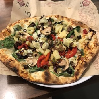MOD Pizza - No sauce veggie! Perfect crust - Fast Food Near Me - Houston, Texas