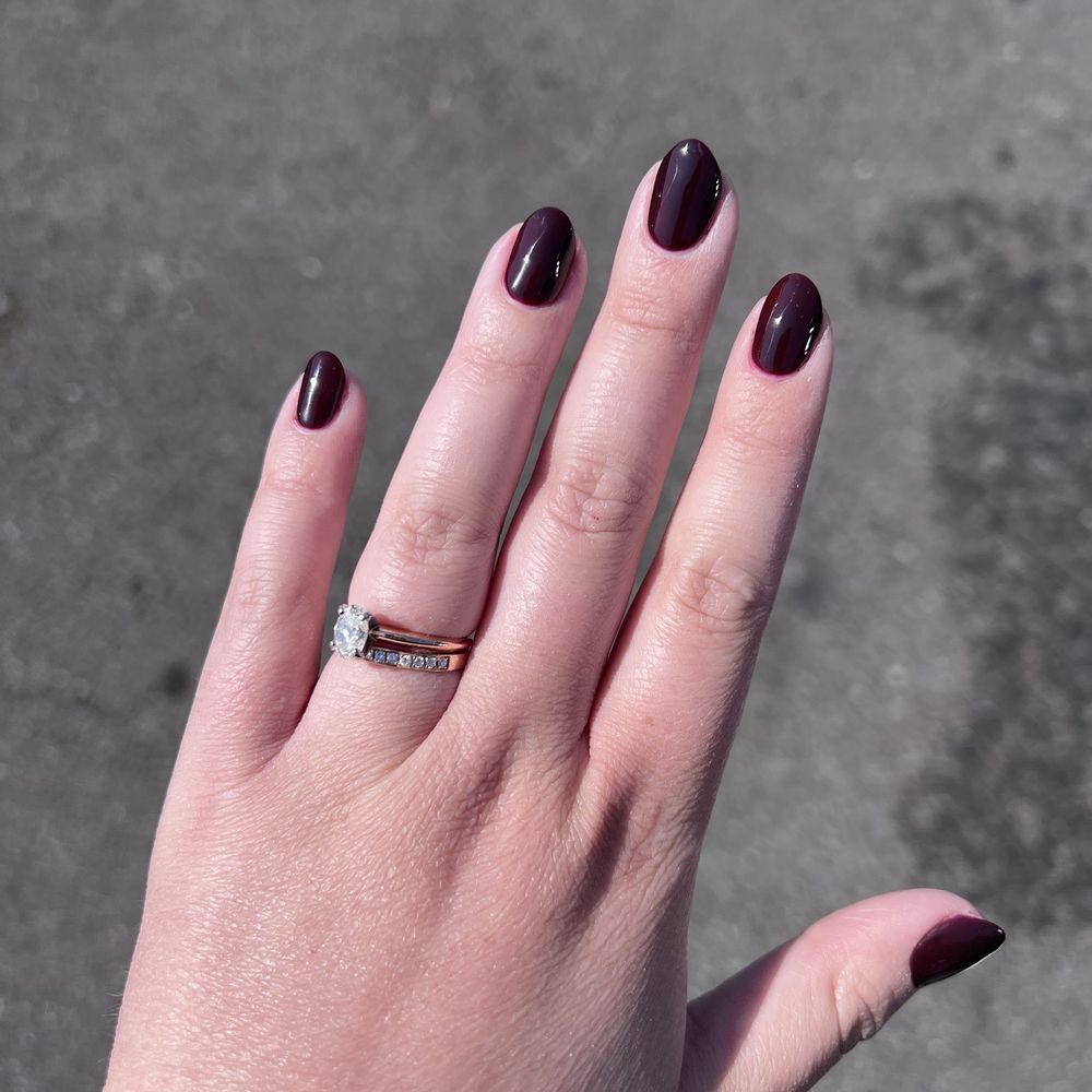 Gel manicure, DND fudgsicle Gel manicure, DND fudgsicle