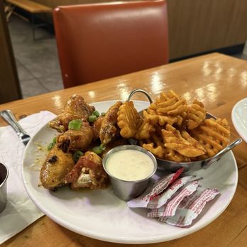 Nancy's Pizza Douglasville - The original lemon-pepper wings (with honey), sent back by my grandson. - Pizza Near Me - Douglasville, Georgia