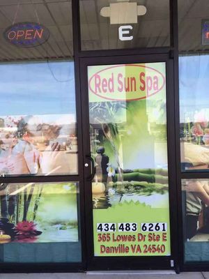 RED SUN SPA - Updated December 2024 - 365 Lowes Dr, Danville, Virginia