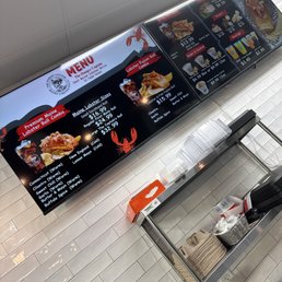 Their menu Their menu