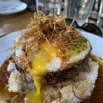 Bone Kettle - Loco Moco w/ a little egg porn - Breakfast & Brunch Near Me - Pasadena, California Bone Kettle - Loco Moco w/ a little egg porn - Breakfast & Brunch Near Me - Pasadena, California